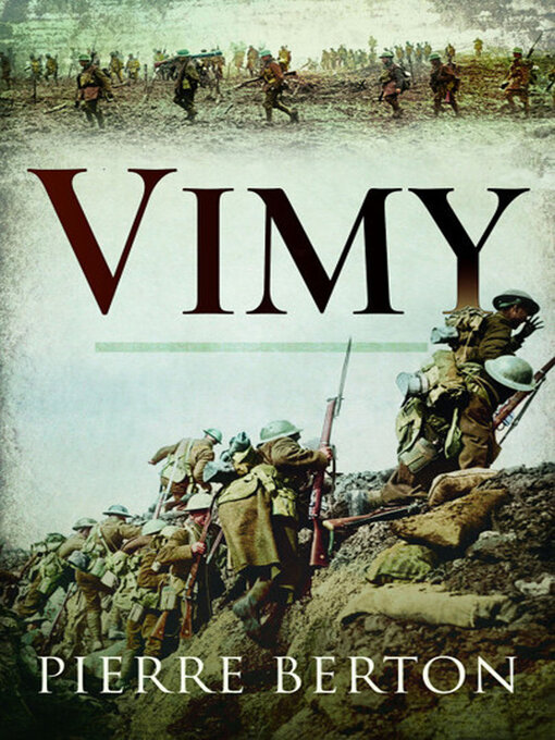 Title details for Vimy by Pierre Berton - Wait list